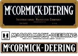 Shop McCormick-Deering Decals Now